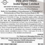 India Optel Limited Recruitment 2026