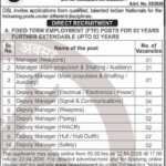 Goa Shipyard Recruitment 2026