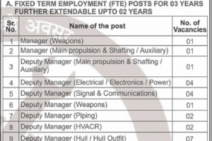 Goa Shipyard Recruitment 2026